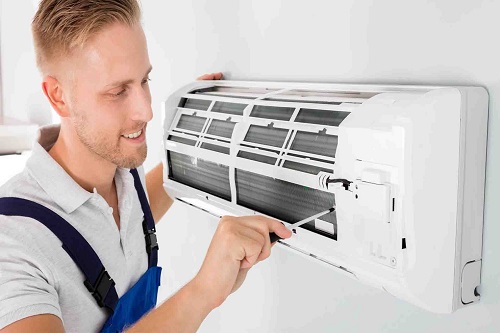 ducted split air conditioner installation service
